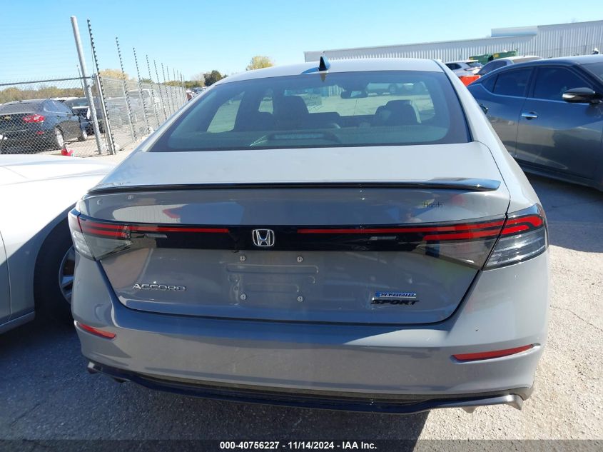 2023 Honda Accord Hybrid Sport-L VIN: 1HGCY2F74PA037242 Lot: 40756227