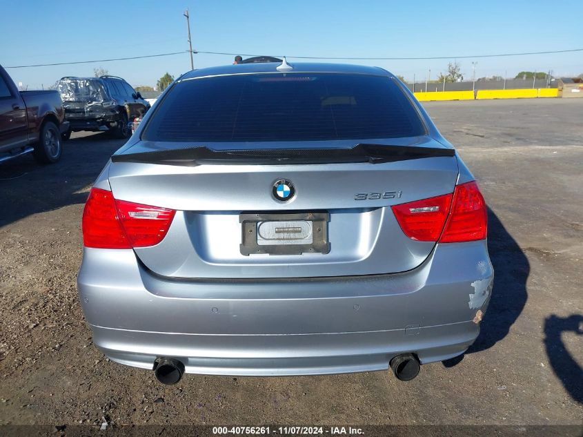 2011 BMW 335I VIN: WBAPM5C54BE577494 Lot: 40756261