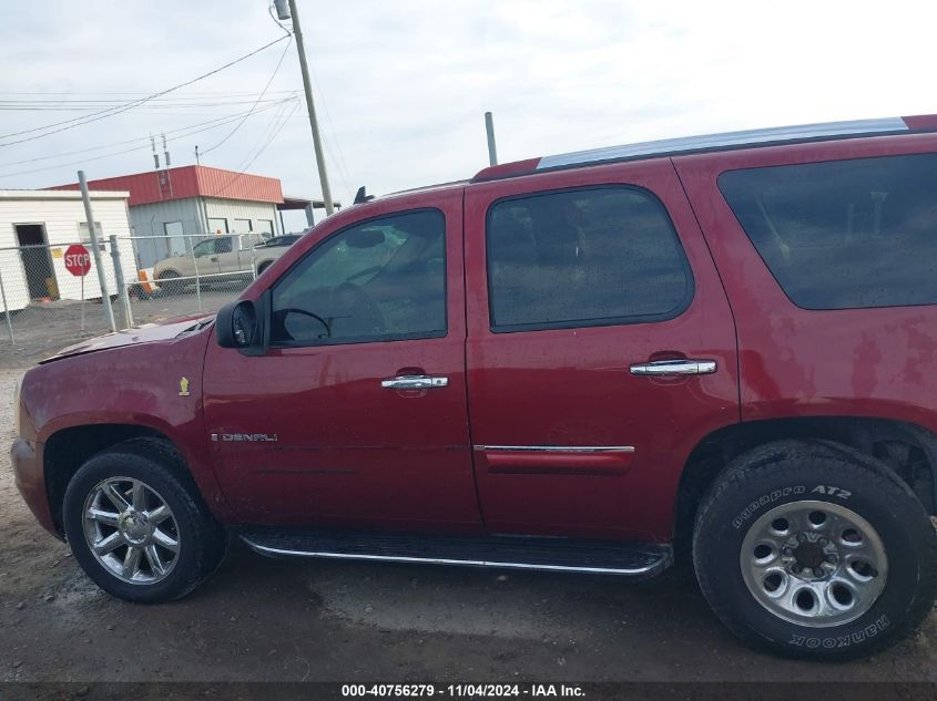 2008 GMC Yukon Denali VIN: 1GKEC63808J176820 Lot: 40756279