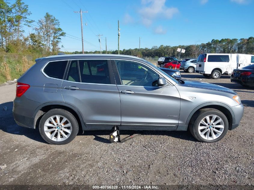 2014 BMW X3 xDrive28I VIN: 5UXWX9C58E0D11203 Lot: 40756328