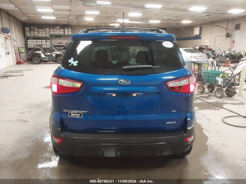 2018 Ford Ecosport Se VIN: MAJ6P1UL3JC248703 Lot: 40756331