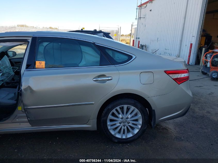 2014 Toyota Avalon Hybrid/Prem/Tour/Ltd VIN: 4T1BD1EB8EU022272 Lot: 40756344