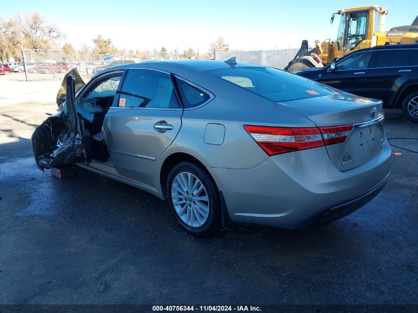 VIN 4T1BD1EB8EU022272 2014 Toyota Avalon, Hybrid Li... no.3