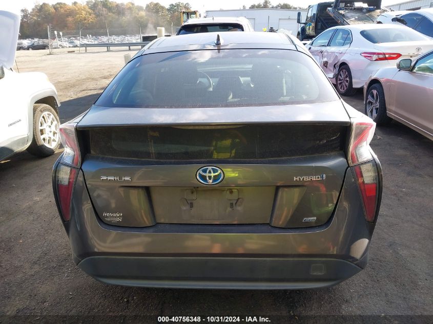 2016 Toyota Prius Two Eco VIN: JTDKARFU0G3004580 Lot: 40756348