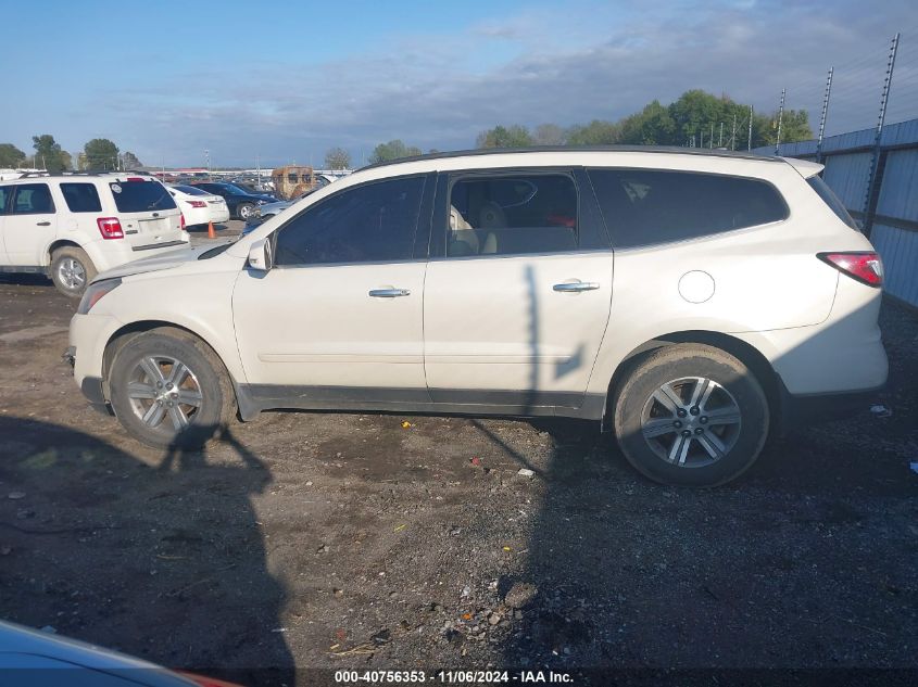 2015 Chevrolet Traverse 2Lt VIN: 1GNKRHKD2FJ143264 Lot: 40756353