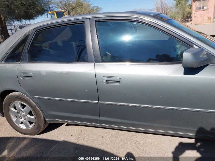 2000 Toyota Avalon Xl VIN: 4T1BF28B5YU038056 Lot: 40756359