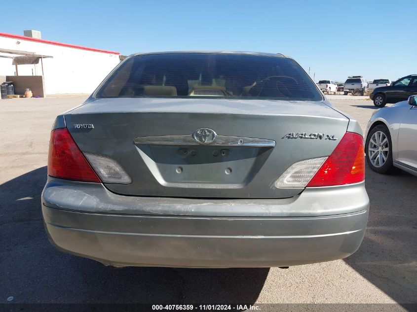 2000 Toyota Avalon Xl VIN: 4T1BF28B5YU038056 Lot: 40756359