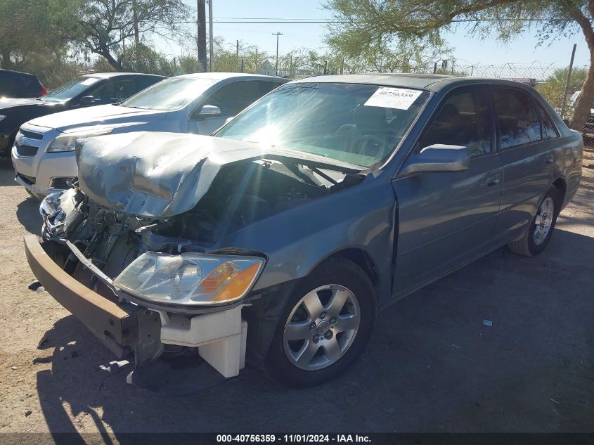 2000 Toyota Avalon Xl VIN: 4T1BF28B5YU038056 Lot: 40756359