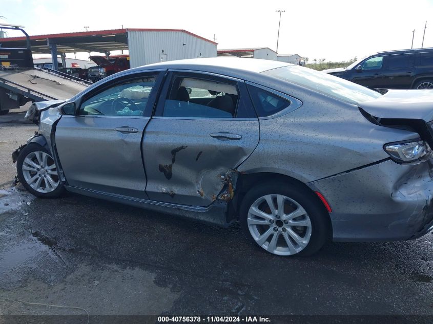 2016 Chrysler 200 Limited VIN: 1C3CCCAB0GN144302 Lot: 40756378