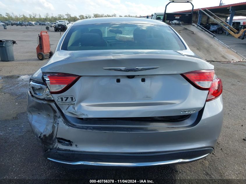 2016 Chrysler 200 Limited VIN: 1C3CCCAB0GN144302 Lot: 40756378