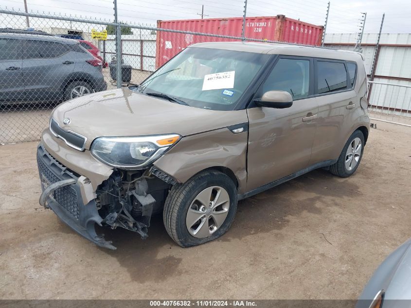 VIN KNDJN2A24E7076451 2014 KIA SOUL no.2