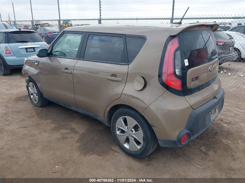 VIN KNDJN2A24E7076451 2014 KIA SOUL no.3