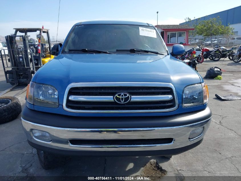 2001 Toyota Tundra Sr5 V8 VIN: 5TBRT34141S200597 Lot: 40756411