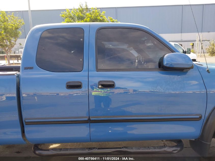 2001 Toyota Tundra Sr5 V8 VIN: 5TBRT34141S200597 Lot: 40756411