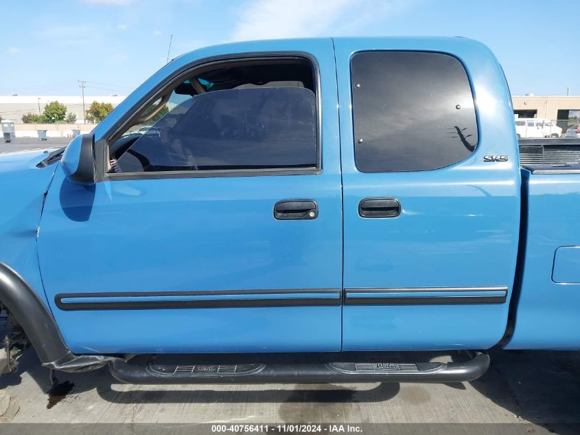 2001 Toyota Tundra Sr5 V8 VIN: 5TBRT34141S200597 Lot: 40756411