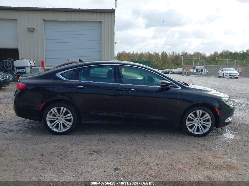 2016 Chrysler 200 C Platinum VIN: 1C3CCCCG4GN185007 Lot: 40756429