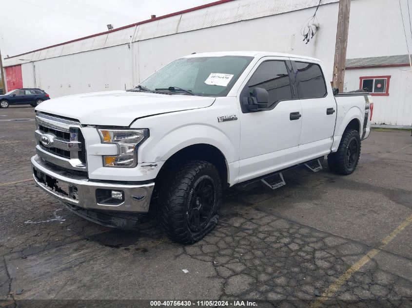 VIN 1FTEW1E80GKD01830 2016 Ford F-150, Xlt no.2