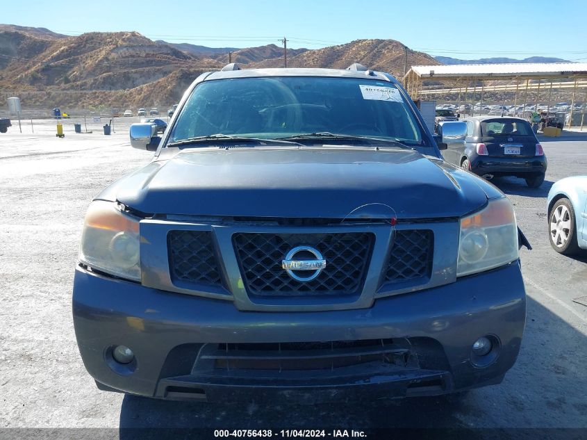 2010 Nissan Armada Se/Titanium/Platinum VIN: 5N1AA0ND8AN610466 Lot: 40756438