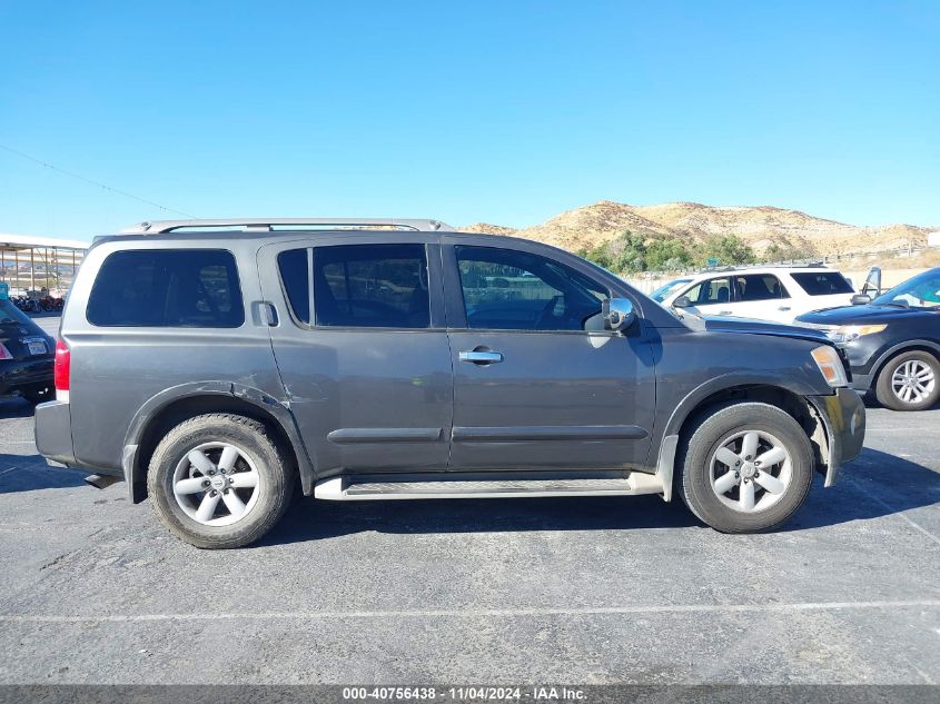 2010 Nissan Armada Se/Titanium/Platinum VIN: 5N1AA0ND8AN610466 Lot: 40756438