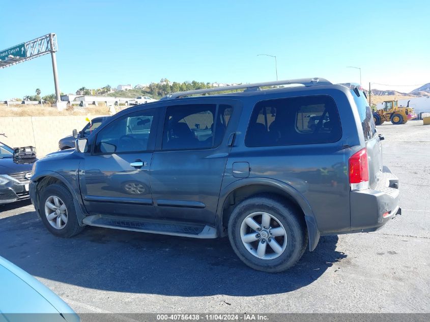 2010 Nissan Armada Se/Titanium/Platinum VIN: 5N1AA0ND8AN610466 Lot: 40756438