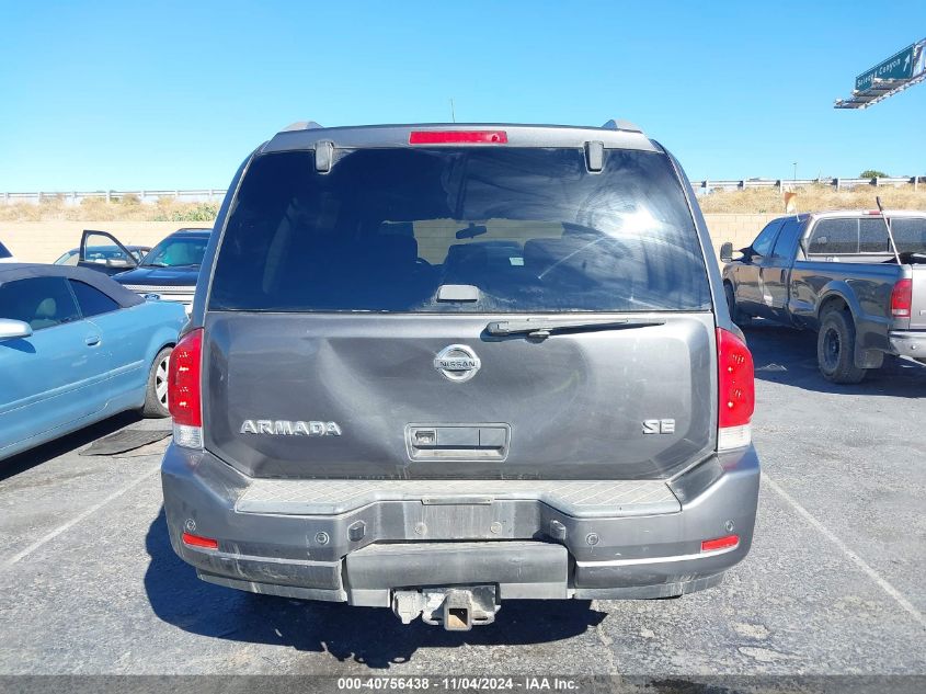 2010 Nissan Armada Se/Titanium/Platinum VIN: 5N1AA0ND8AN610466 Lot: 40756438