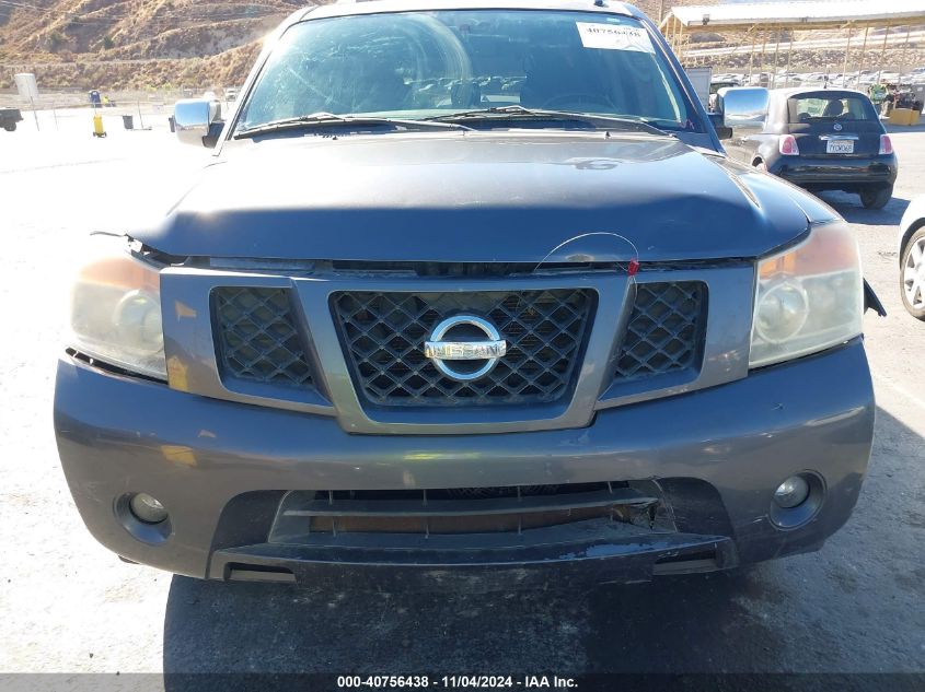 2010 Nissan Armada Se/Titanium/Platinum VIN: 5N1AA0ND8AN610466 Lot: 40756438