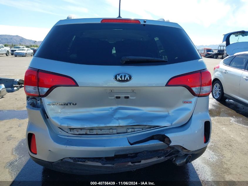 2014 KIA SORENTO LX V6 - 5XYKTDA75EG462008