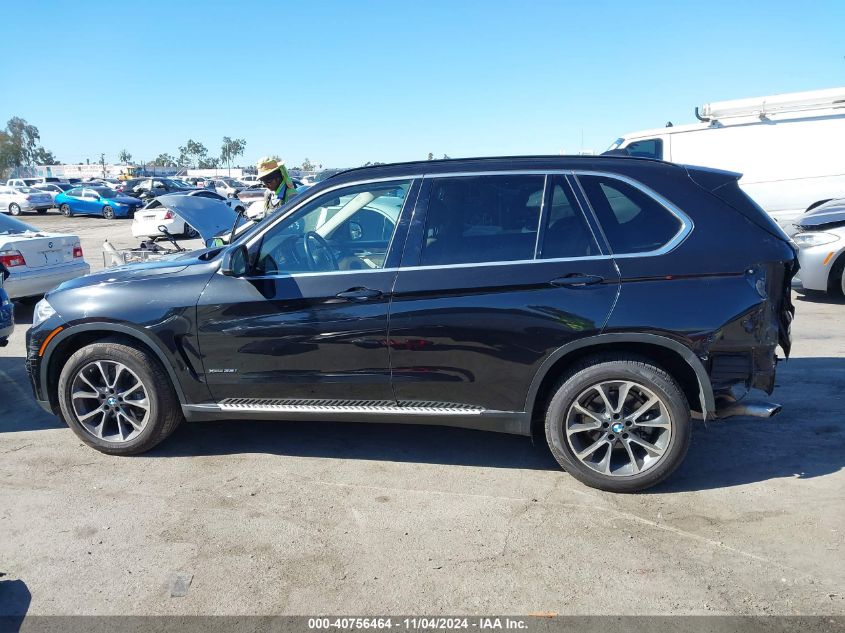 2015 BMW X5 xDrive35I VIN: 5UXKR0C50F0K58449 Lot: 40756464