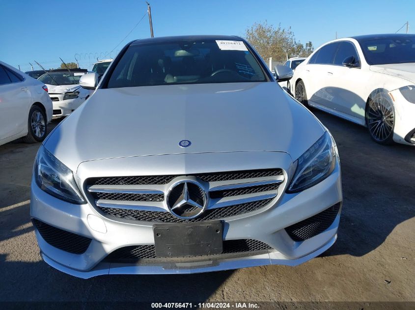 2015 Mercedes-Benz C 300 4Matic/Luxury 4Matic/Sport 4Matic VIN: 55SWF4KB0FU025214 Lot: 40756471