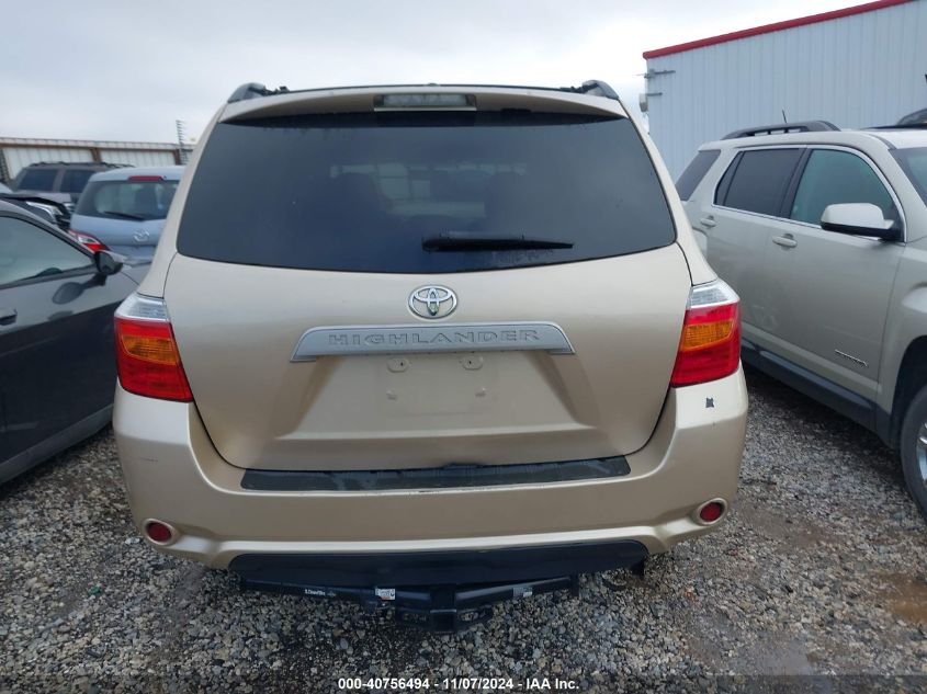 2010 Toyota Highlander VIN: 5TDZA3EH7AS001407 Lot: 40756494