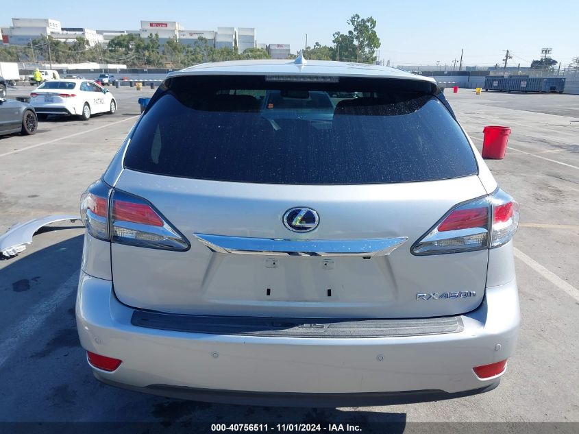 2015 Lexus Rx 450H VIN: 2T2ZB1BA4FC003975 Lot: 40756511