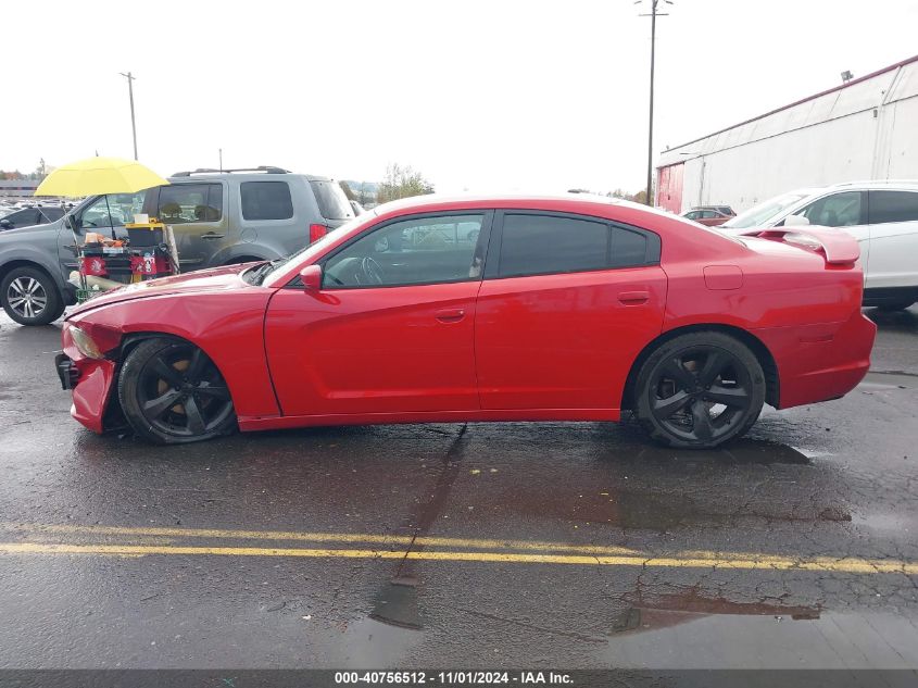 2014 Dodge Charger Sxt VIN: 2C3CDXHG7EH164705 Lot: 40756512