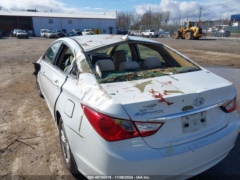 2013 Hyundai Sonata Gls VIN: 5NPEB4AC0DH675906 Lot: 40756519