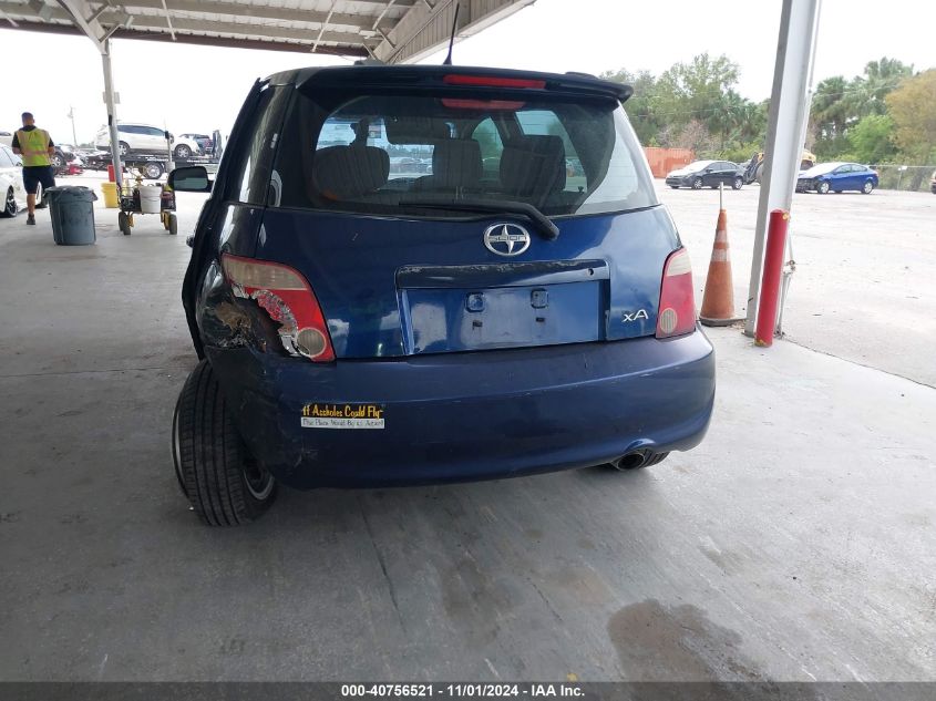 2006 Scion Xa VIN: JTKKT624765010158 Lot: 40756521