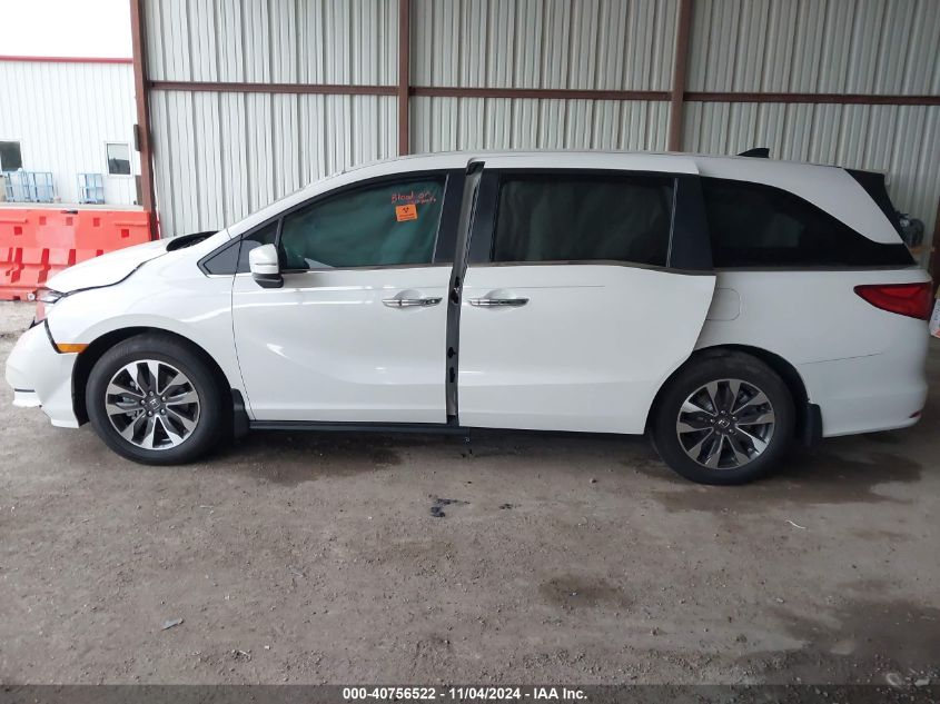 2024 Honda Odyssey Ex-L VIN: 5FNRL6H66RB073091 Lot: 40756522