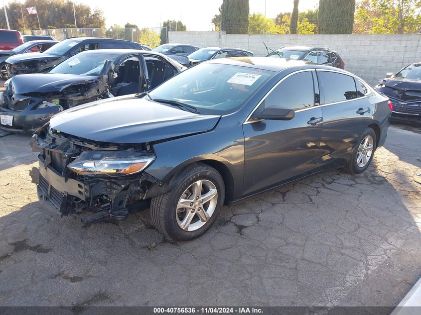 2021 CHEVROLET MALIBU FWD LS - 1G1ZB5ST8MF048153