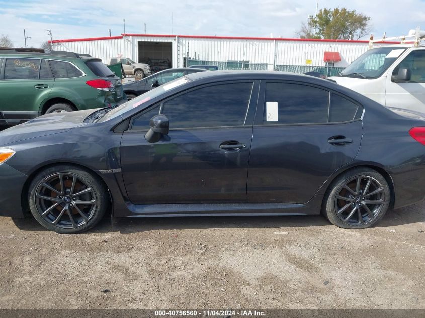 2018 Subaru Wrx Premium VIN: JF1VA1C67J8801669 Lot: 40756560