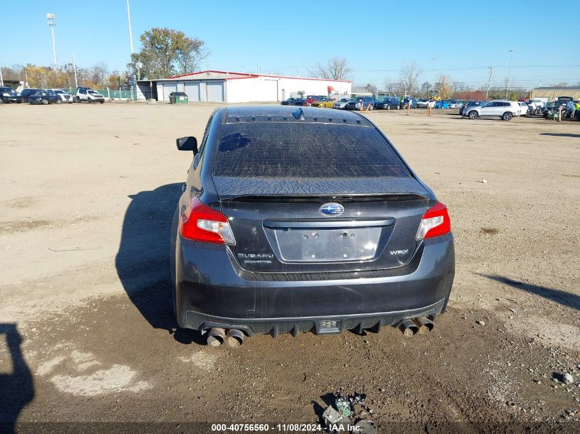 2018 Subaru Wrx Premium VIN: JF1VA1C67J8801669 Lot: 40756560