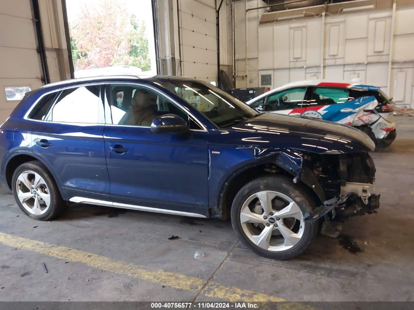 2022 Audi Q5 Premium Plus 45 Tfsi S Line Quattro S Tronic VIN: WA1EAAFY5N2069617 Lot: 40756577