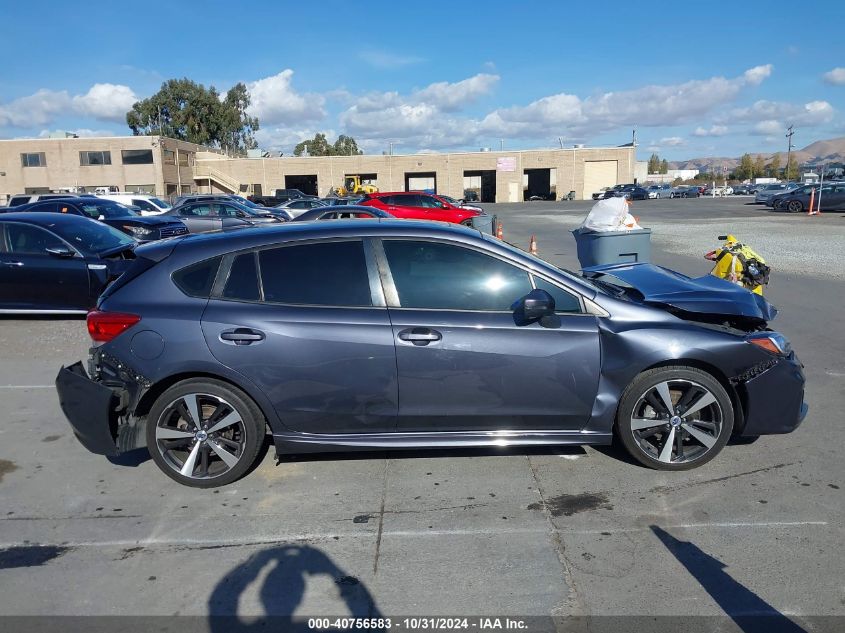 2017 Subaru Impreza 2.0I Sport VIN: 4S3GTAM60H3739499 Lot: 40756583