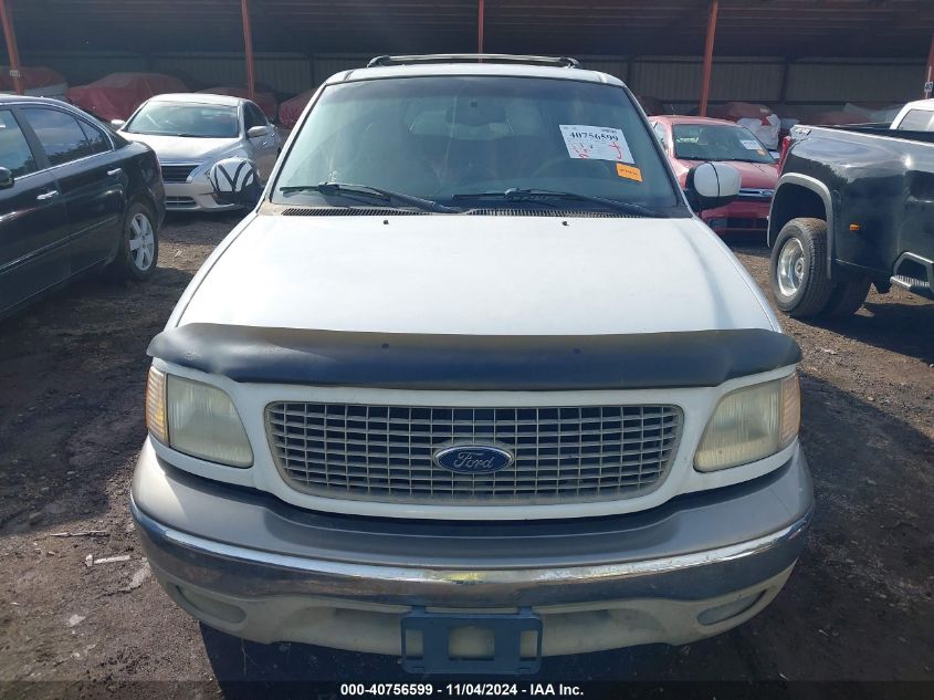 2001 Ford Expedition Eddie Bauer VIN: 1FMEU17L51LA62022 Lot: 40756599