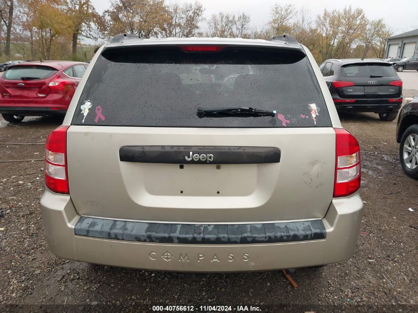 2009 Jeep Compass Sport VIN: 1J4FT47B79D201183 Lot: 40756612