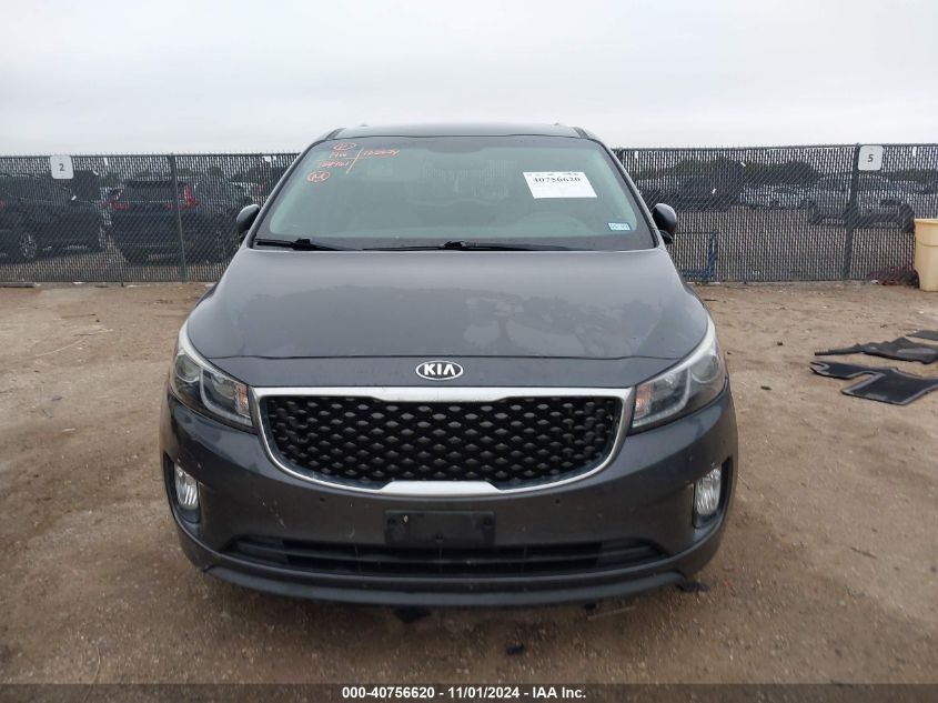 2017 Kia Sedona Sx VIN: KNDMC5C18H6323831 Lot: 40756620