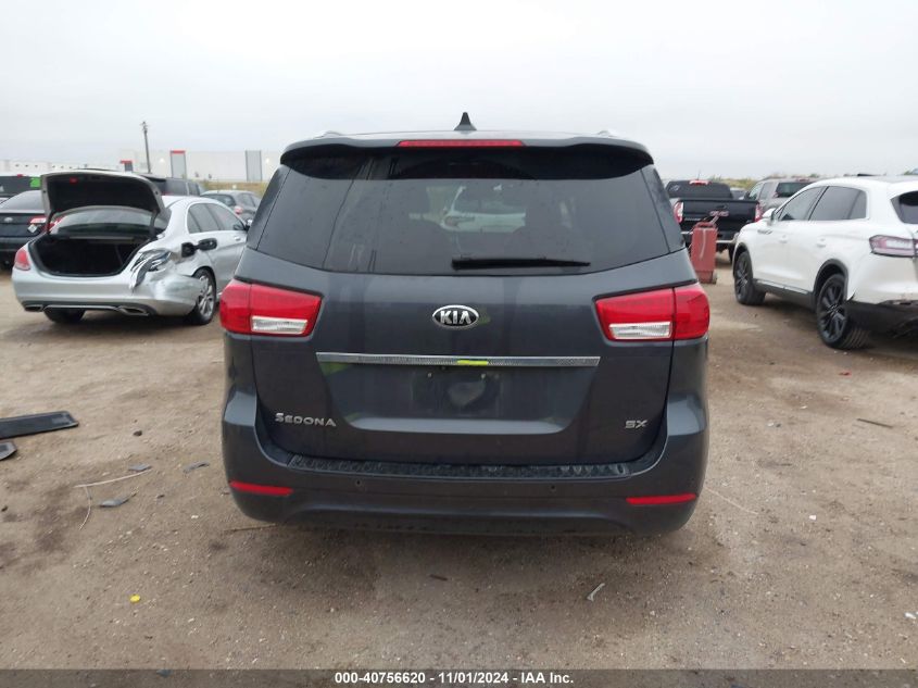 2017 Kia Sedona Sx VIN: KNDMC5C18H6323831 Lot: 40756620