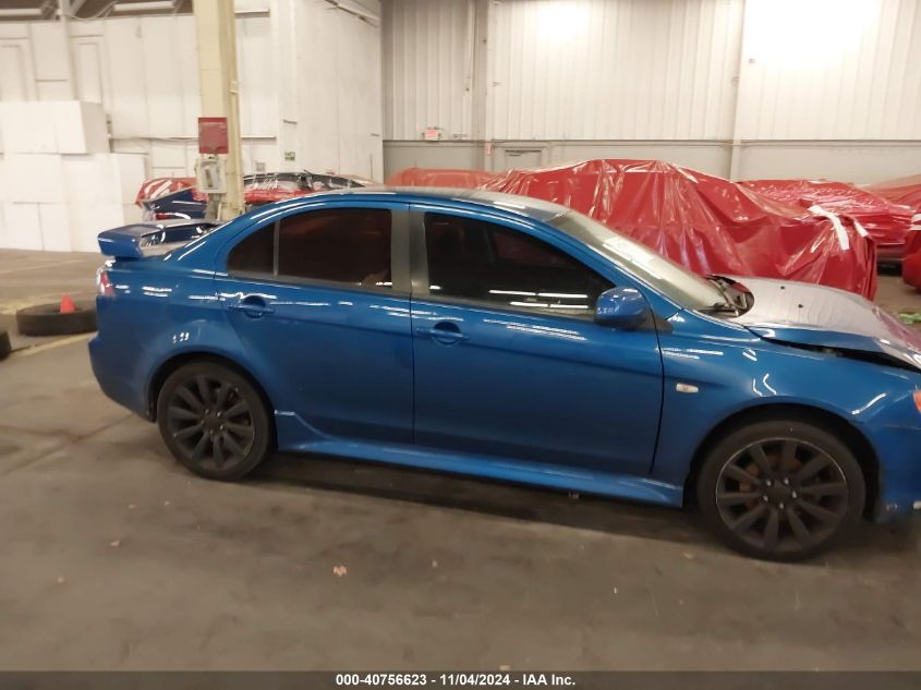 2011 Mitsubishi Lancer Gts VIN: JA32U8FW9BU015839 Lot: 40756623