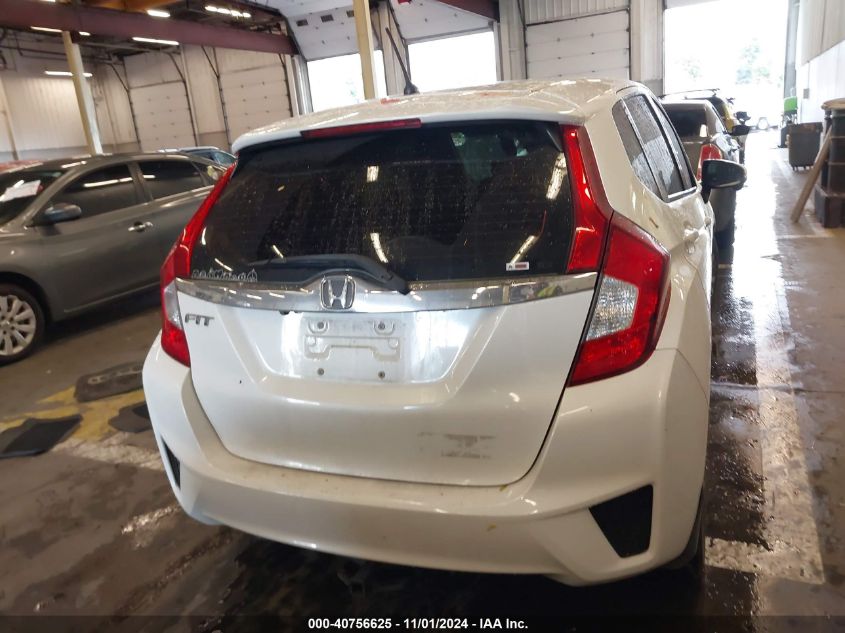 2016 Honda Fit Ex VIN: JHMGK5H77GX013674 Lot: 40756625