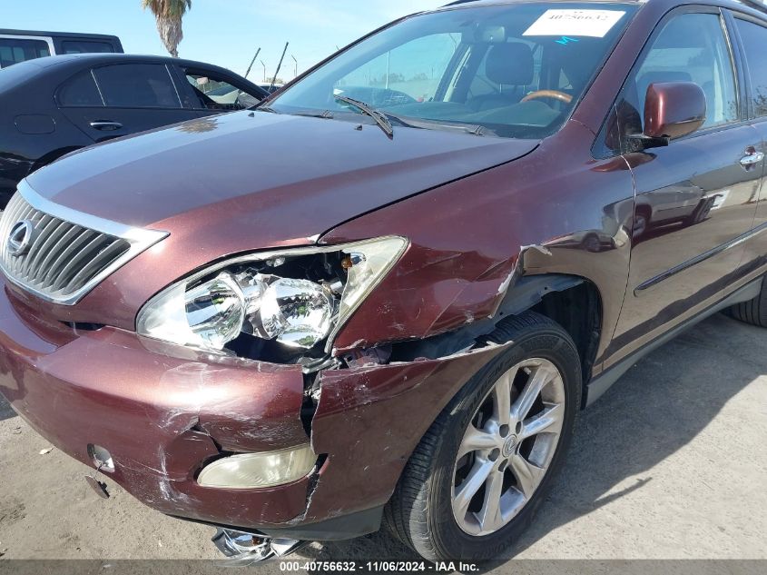 2009 Lexus Rx 350 VIN: JTJGK31U099852429 Lot: 40756632