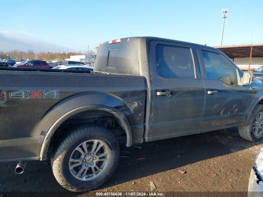 2019 Ford F-150 Lariat VIN: 1FTEW1EPXKFA57984 Lot: 40756636