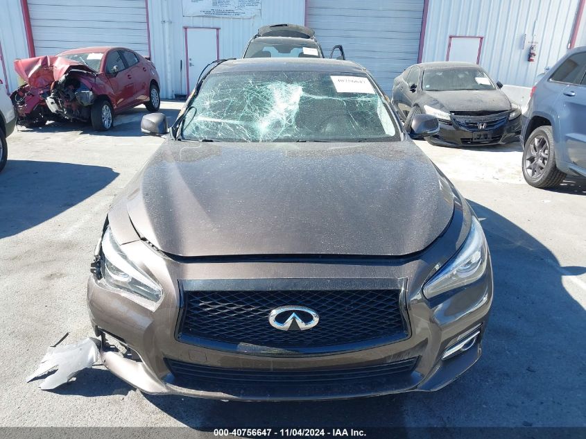 2015 Infiniti Q50 Premium VIN: JN1BV7AP8FM352939 Lot: 40756647