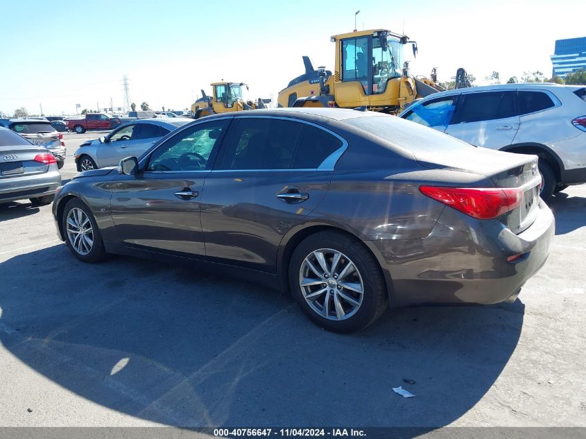 2015 Infiniti Q50 Premium VIN: JN1BV7AP8FM352939 Lot: 40756647